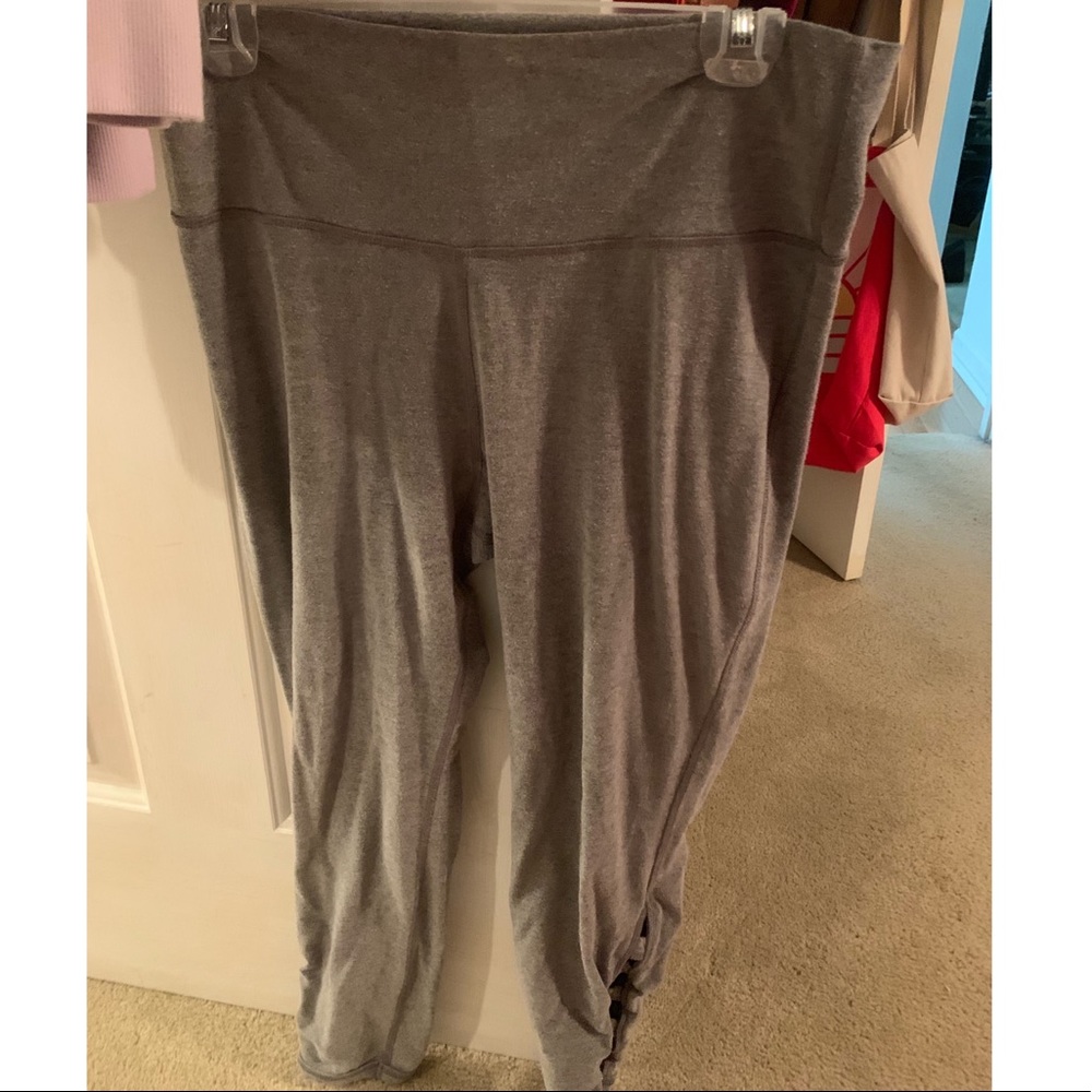 grey active pants